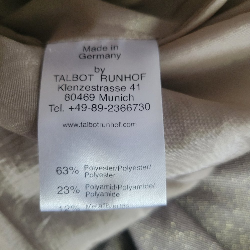 Talbot Runhoff Ruched Evening Gown - Picture 5 of 11